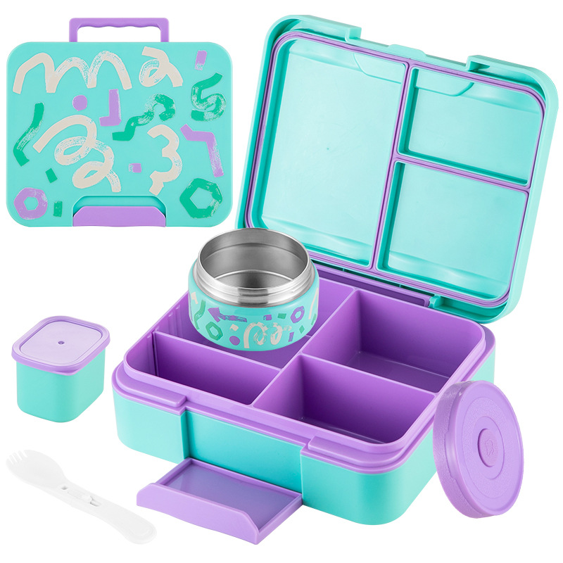 Baby Food Jar Insulated - Kinder-Bento-Lunchbox mit Thermobehälter, auslaufsicherer Behälter für