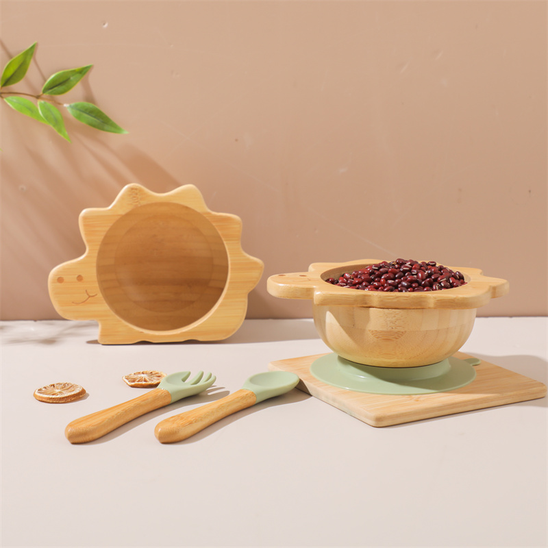 Baby Holzgeschirr Set Dinosaur – Baby Food Universe Bewertung und Preis