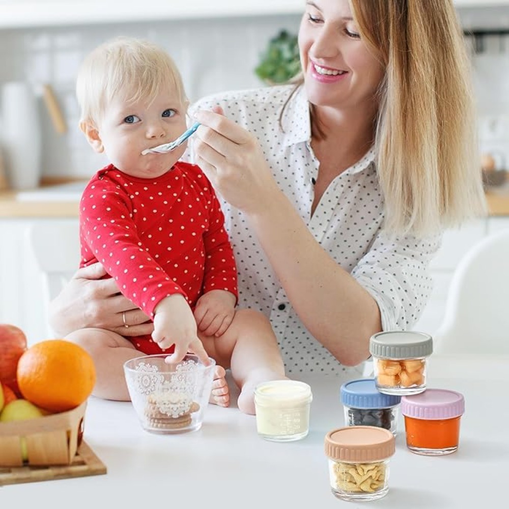 6 Stück Einmachglas aus Glas,  – Baby Food Jars With Lids Bewertung und Preis