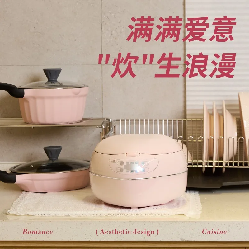 Rosa 1,8L 300W Herzförmiger Re – Baby Rice Food Bewertung und Preis