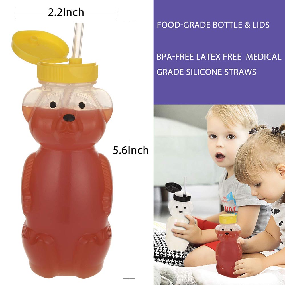Honigbär-Strohhalmbecher für B – Baby Food Jars With Lids Bewertung und Preis