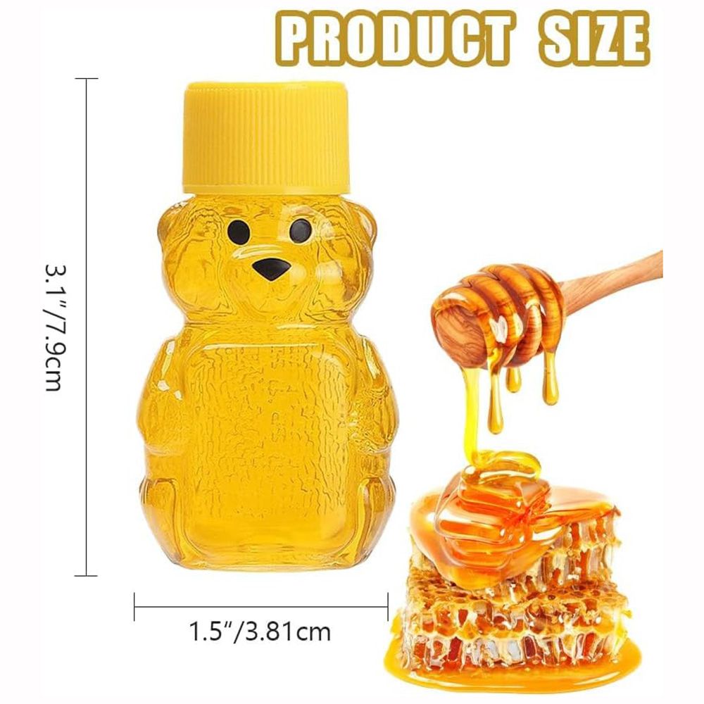 24 Stück 2 oz Kunststoff-Honig – Baby Food Jars With Lids Bewertung und Preis