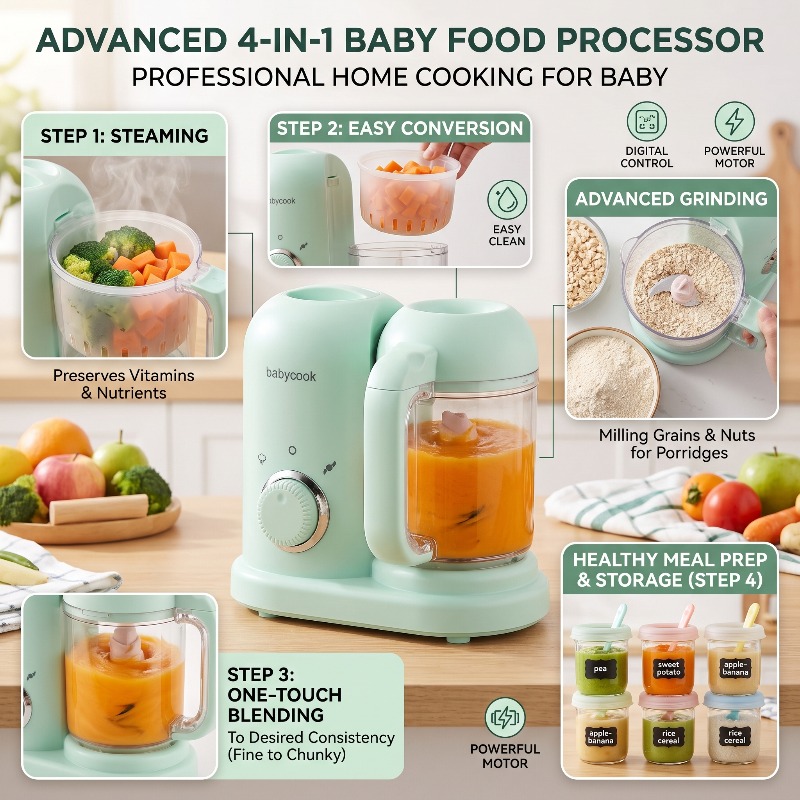Kleiner Automatischer Hochpräz – Baby Food Gerber Bewertung und Preis