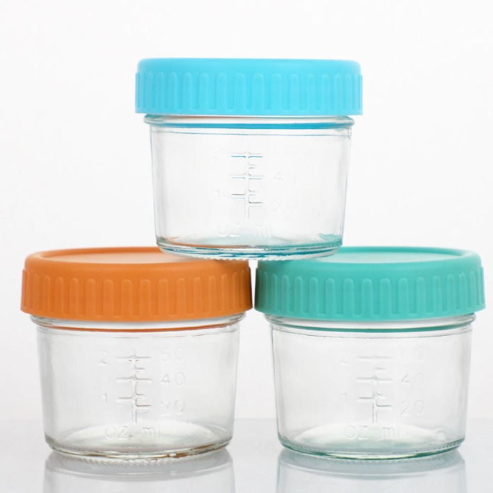 6-teiliges Mehrzweck-Glasbehäl – Baby Food Jars With Lids Bewertung und Preis