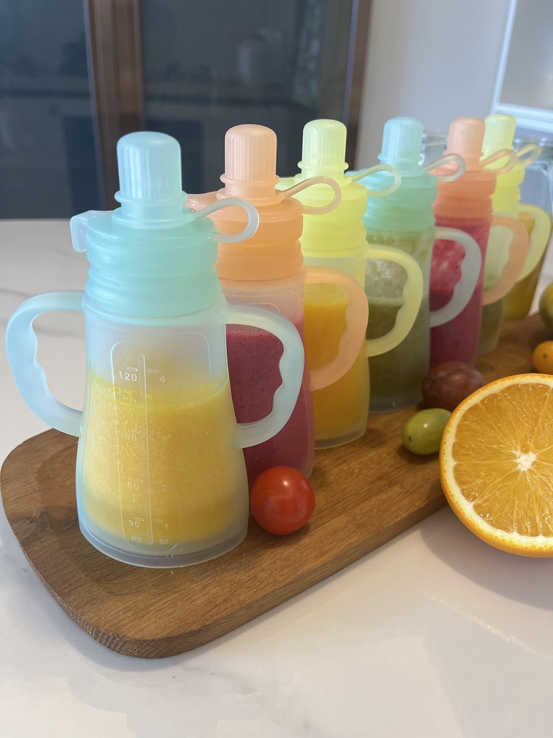 Neue Wiederverwendbare Silikon – Baby Food In Jar Bewertung und Preis