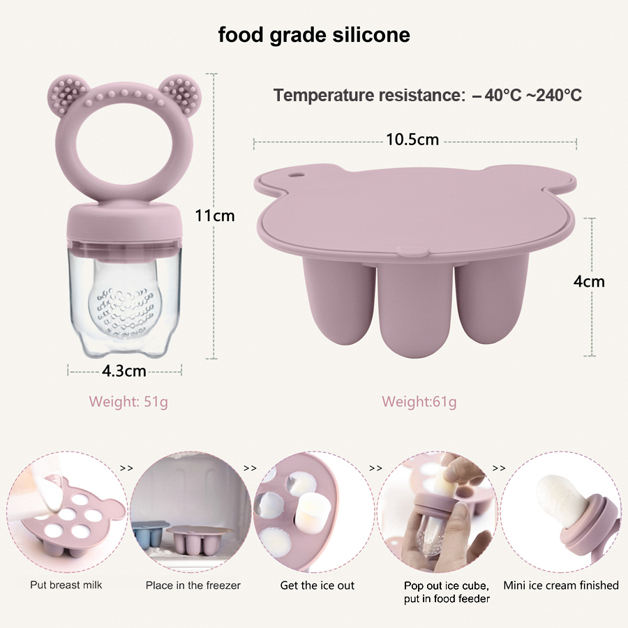 Baby-Eiscremeform aus Silikon, – Baby Food In Jar Bewertung und Preis
