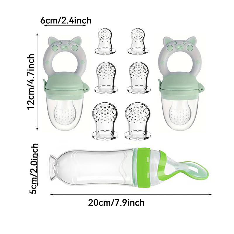 9 Stück Babybesteck: 1 Silikon – Baby Rice Food Bewertung und Preis