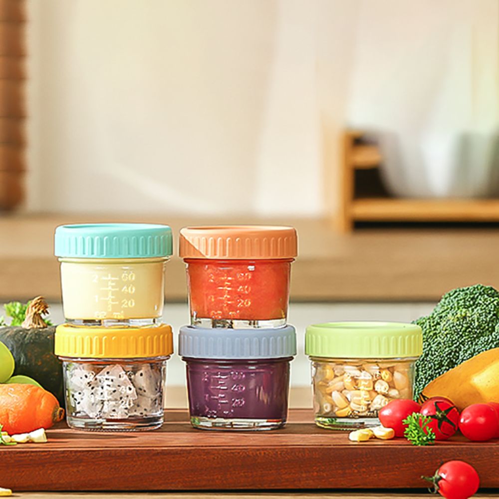6 stücke Glas Babynahrung Jar  – Baby Food Jars With Lids Bewertung und Preis
