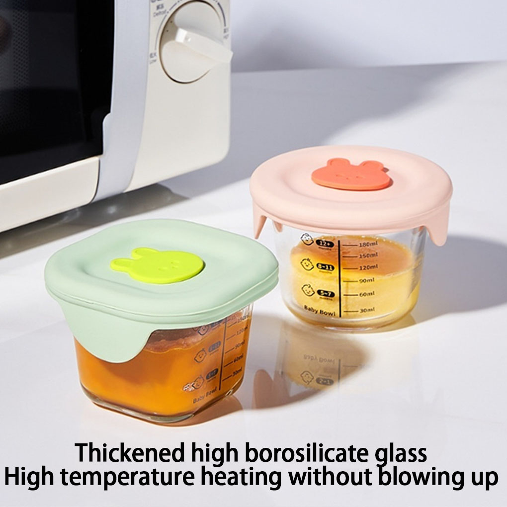 4er-Pack Glasbehälter für Baby – Baby Food Jars With Lids Bewertung und Preis
